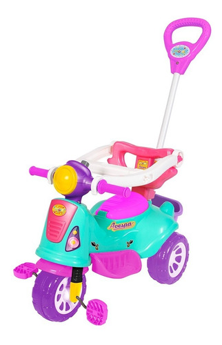 Triciclo Infantil Carrinho Motoca Passeio C/ Empurrador Bebê – B6 Shop